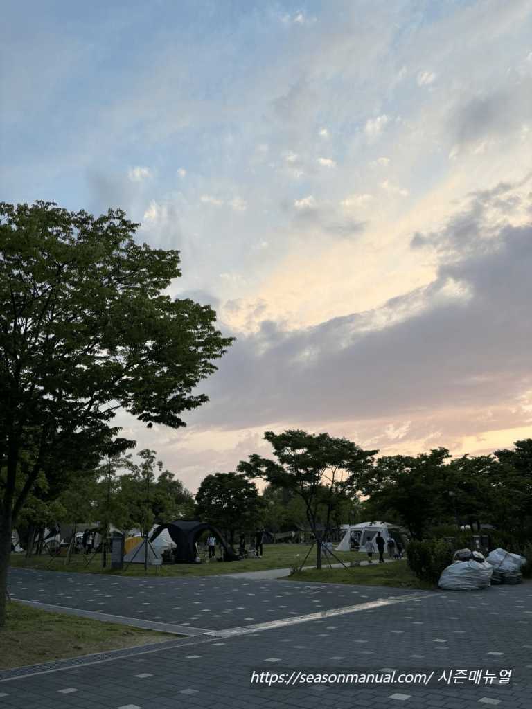 난지캠핑장 날씨